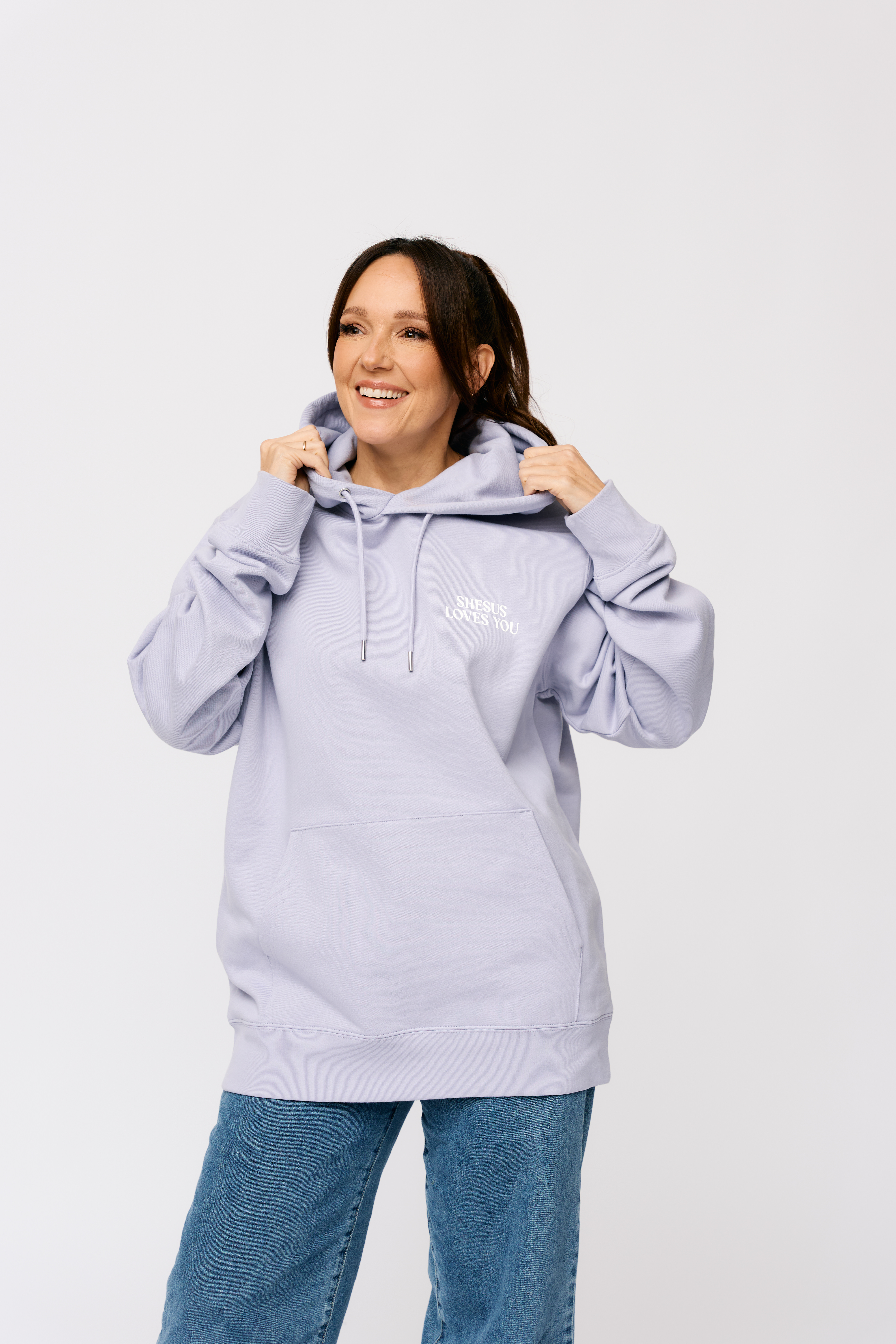 Hauptbild von Hoodie "Stempel" lavender